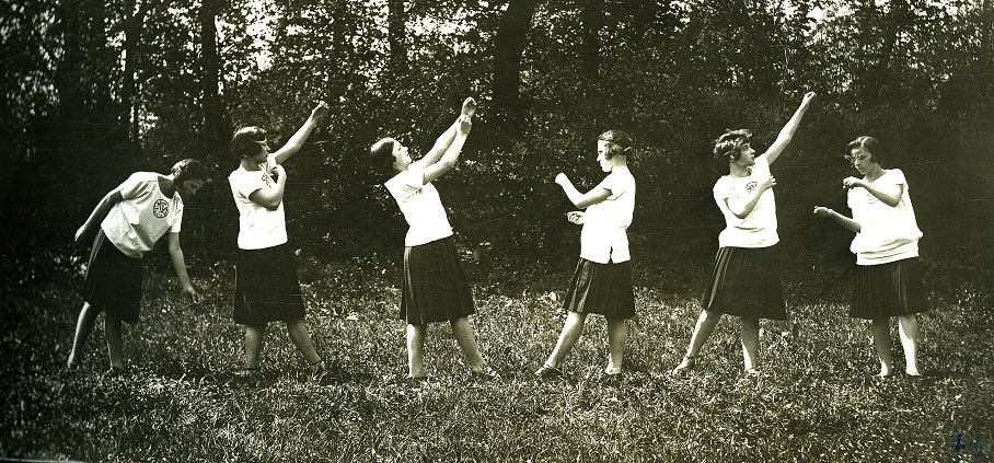 Image for Photo of the physical exercises, Lviv, 1927