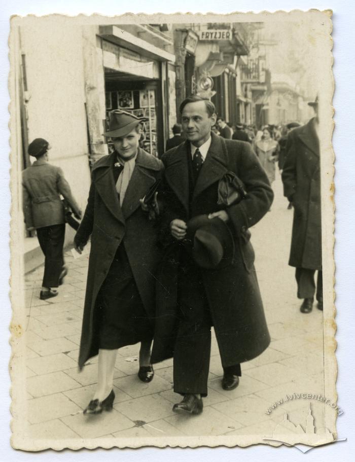Image for Olha Maria Zhydacek and her husband Hryhoriy Bandurka, Lviv, spring 1939